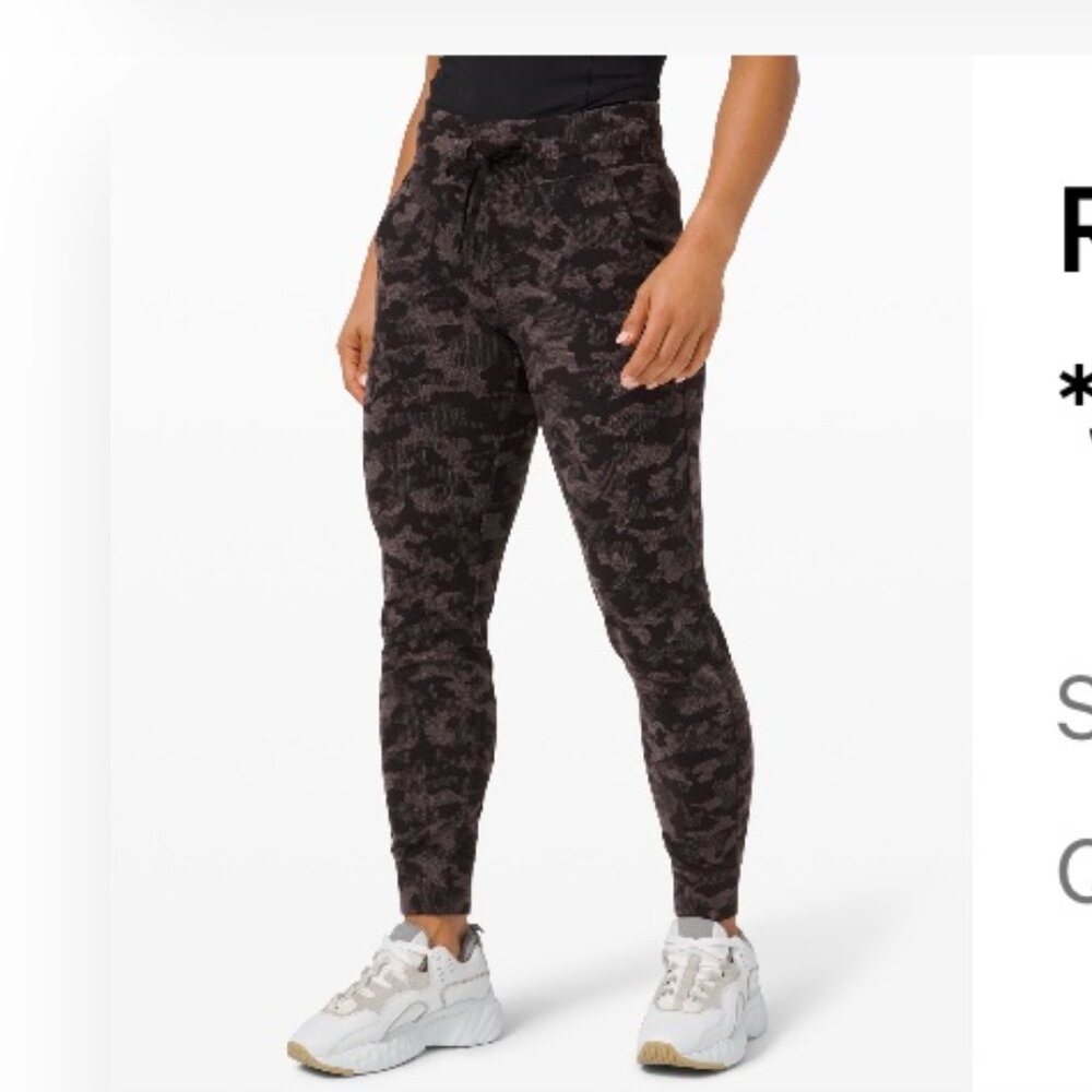 Lululemon Ready to Rulu Jacquard Jogger Size 8